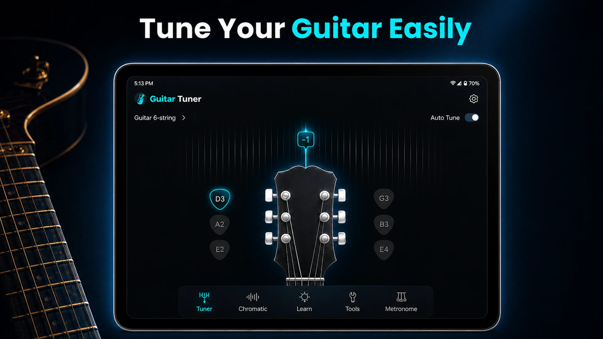 Guitar Tuner: Standard Tuning screenshot