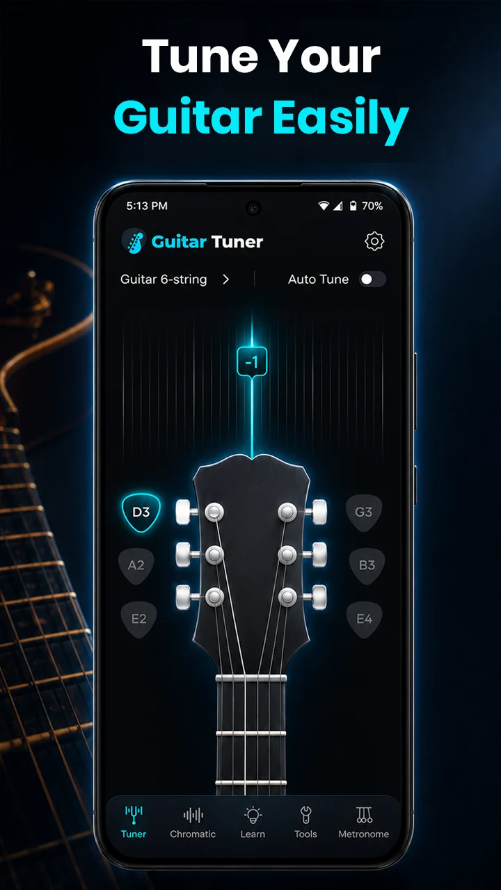 Guitar Tuner: Standard Tuning screenshot
