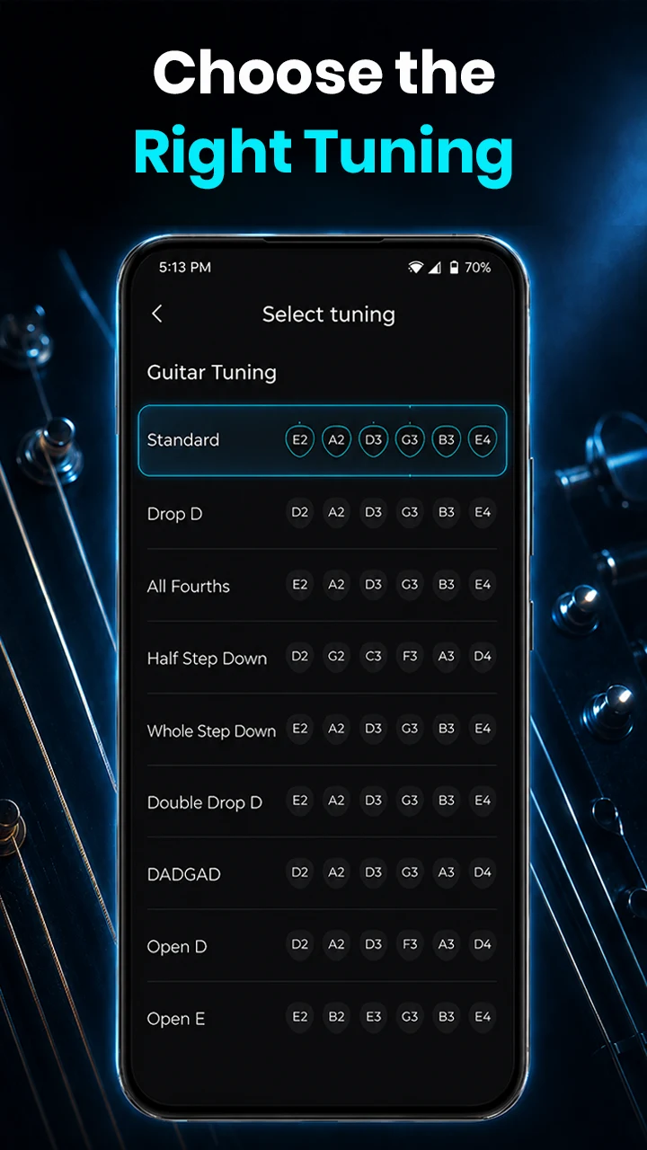 Guitar Tuner: Standard Tuning screenshot